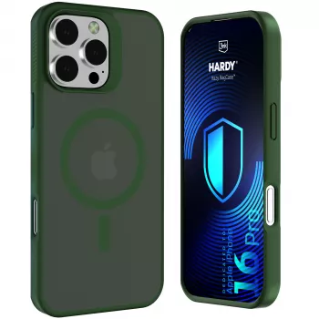 3MK PROTECTION Apple iPhone 16 Pro - 3mk Hardy Hazy MagCase πράσινο