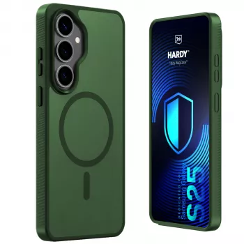 3MK PROTECTION Samsung Galaxy S25 - 3mk Hardy Hazy MagCase πράσινο