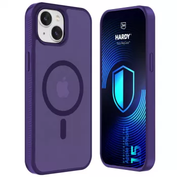 3MK PROTECTION Apple iPhone 15 Hardy Hazy MagCase μωβ