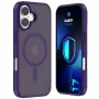 3MK Hardy Hazy MagCase για Apple iPhone 17, μωβ