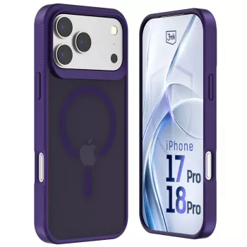 3MK PROTECTION Apple iPhone 17 Pro - 3mk Hardy Hazy MagCase μωβ