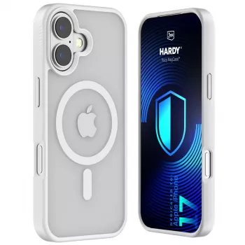 3MK PROTECTION Apple iPhone 17 - 3mk Hardy Hazy MagCase λευκό