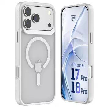 3MK PROTECTION Apple iPhone 17 Pro - 3mk Hardy Hazy MagCase λευκό