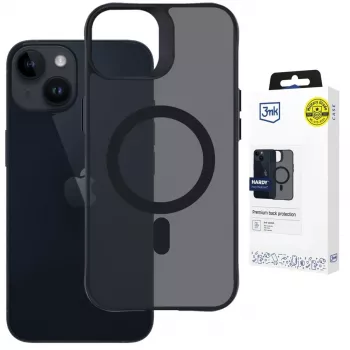 3MK PROTECTION Apple iPhone 13/14 Hardy Hazy MagCase μαύρο