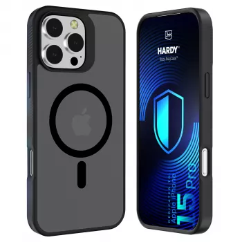 3MK PROTECTION Apple iPhone 15 Pro - 3mk Hardy Hazy MagCase μαύρο
