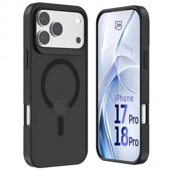 3MK PROTECTION Apple iPhone 17 Pro - 3mk Hardy Hazy MagCase μαύρο