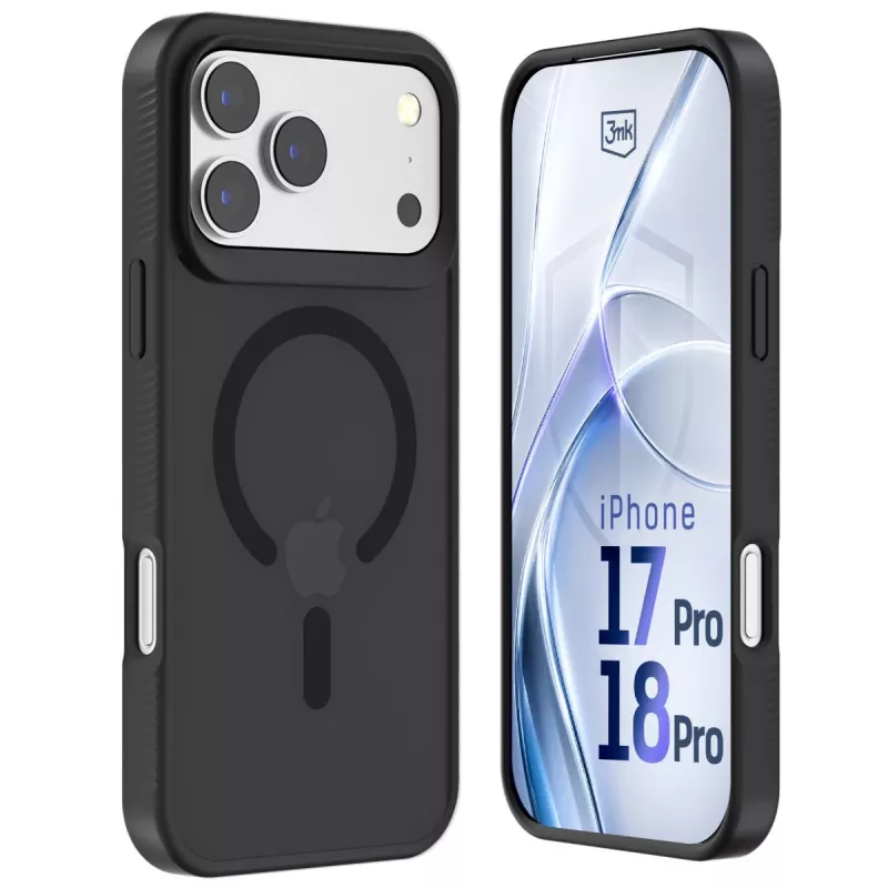 3MK PROTECTION Apple iPhone 17 Pro - 3mk Hardy Hazy MagCase μαύρο