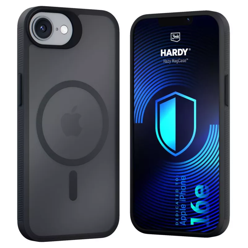 3MK PROTECTION Apple iPhone 16E/ iPhone 17E - 3mk Hardy Hazy MagCase μαύρο