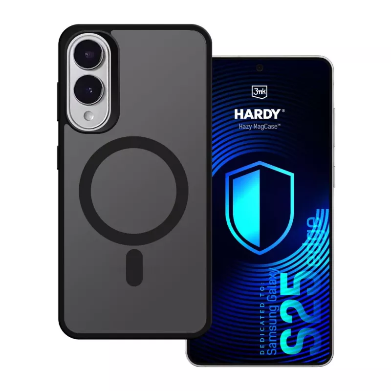 3MK PROTECTION Samsung Galaxy S25 Edge - 3mk Hardy Hazy MagCase μαύρο