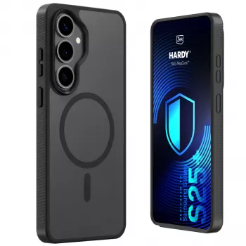 3MK PROTECTION Samsung Galaxy S25+ - 3mk Hardy Hazy MagCase μαύρο