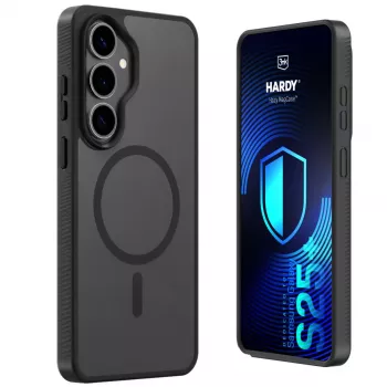 3MK PROTECTION Samsung Galaxy S25+ - 3mk Hardy Hazy MagCase μαύρο