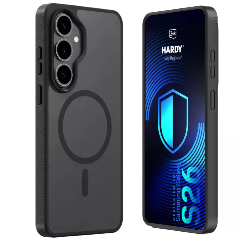 3MK PROTECTION Samsung Galaxy S26 - 3mk Hardy Hazy MagCase μαύρο