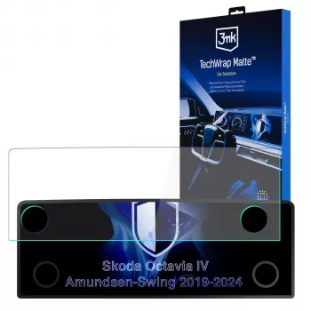 3MK PROTECTION Skoda Octavia IV Amundsen-Swing 2019-24 - 3mk TechWrap Matte Μεμβράνη Προστασίας Οθόνης Κεντρικής Οθόνης
