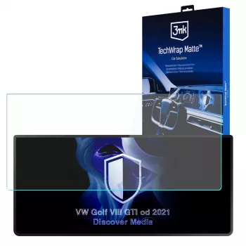 3MK PROTECTION VW Golf VIII GTI 2021- - 3mk TechWrap Matte Μεμβράνη Προστασίας Οθόνης Κεντρικής Οθόνης