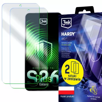 3MK PROTECTION Samsung Galaxy S26+ - 3mk Hardy ARC+ Μεμβράνη προστασίας οθόνης (συσκευασία 2 τεμ.)