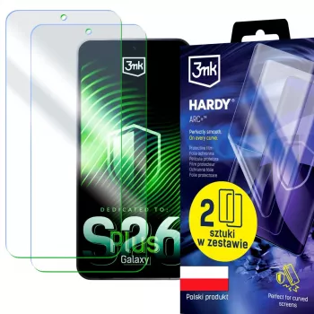 3MK PROTECTION Samsung Galaxy S26+ - 3mk Hardy ARC+ Μεμβράνη προστασίας οθόνης (συσκευασία 2 τεμ.)