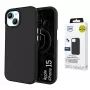 3MK PROTECTION Apple iPhone 15 Hardy Shockproof MagCase Θήκη πλάτης Διάφανη