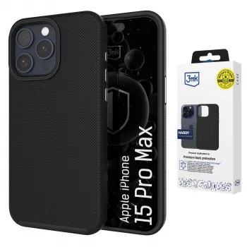 3MK PROTECTION Apple iPhone 15 Pro Max Hardy Shockproof MagCase - Διάφανη