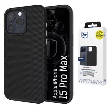 3MK PROTECTION Apple iPhone 15 Pro Max Hardy Shockproof MagCase - Διάφανη