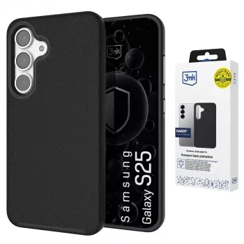 3MK PROTECTION Samsung Galaxy S25 Hardy Shockproof MagCase Θήκη πλάτης Διάφανη