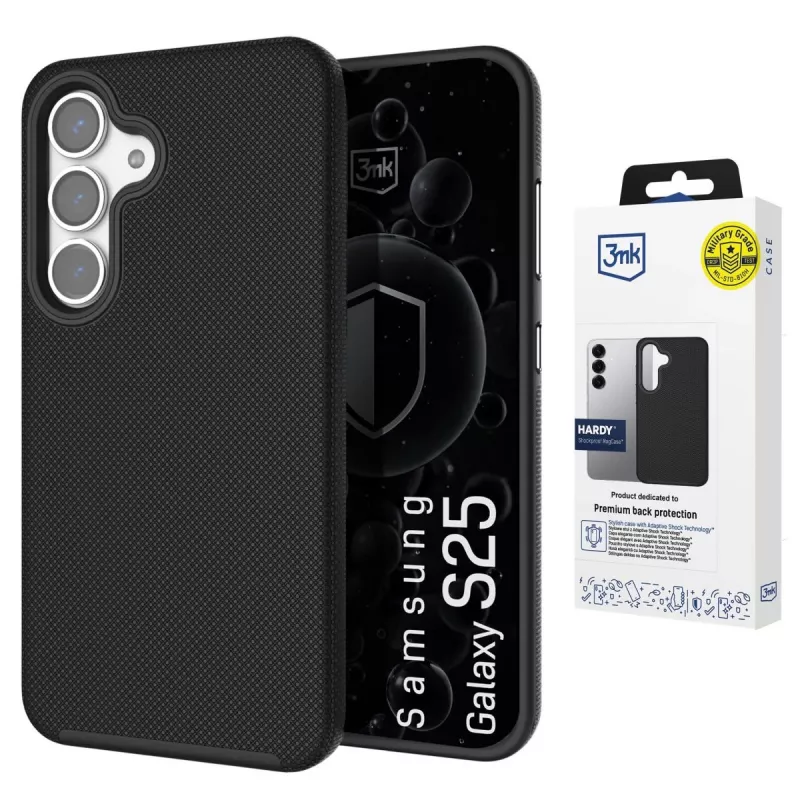 3MK PROTECTION Samsung Galaxy S25 Hardy Shockproof MagCase Θήκη πλάτης Διάφανη