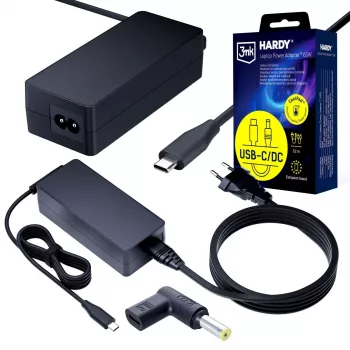 3MK PROTECTION Acer, Sony 20V USB-C Θηλυκό σε 5.5 x 1.7mm - 3mk Hardy Τροφοδοτικό laptop