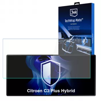 3MK PROTECTION Citroen C3 Plus Hybrid - 3mk TechWrap ματ μεμβράνη προστασίας κεντρικής οθόνης