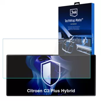 3MK PROTECTION Citroen C3 Plus Hybrid - 3mk TechWrap ματ μεμβράνη προστασίας κεντρικής οθόνης