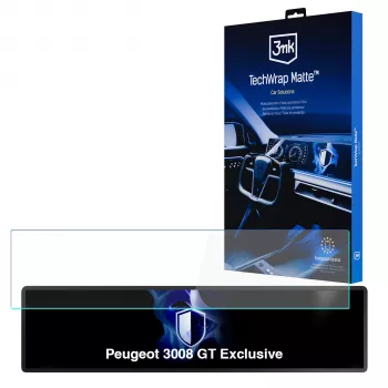 3MK PROTECTION Peugeot 3008 GT Exclusive - 3mk TechWrap ματ μεμβράνη προστασίας κεντρικής οθόνης