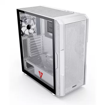 Modecom Volcano Amirani Θήκη Mid-Tower Λευκό Tempered Glass