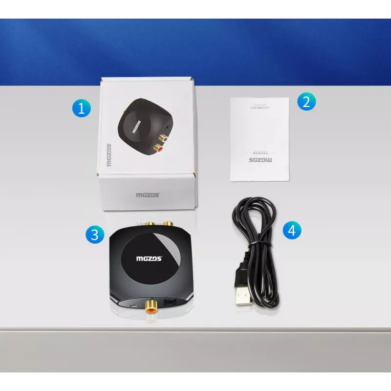 MOZOS DAC-N3 Μετατροπέας ψηφιακού σε αναλογικό