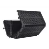 Mozos MSHIELD-CABIN-ECO Ακουστική ασπίδα απομόνωσης για μικρόφωνο, 5 πάνελ, μαύρο