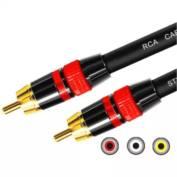 MOZOS Premium Καλώδιο subwoofer RCA to RCA 3m