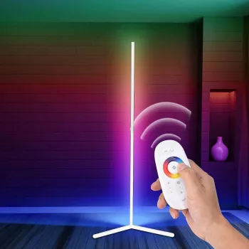 MOZOS LC-RGB Επιδαπέδιο φωτιστικό γωνίας LED λευκό