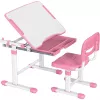 MOZOS DC-SET Σετ γραφείου και καρέκλας ρυθμιζόμενο ροζ