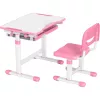 MOZOS DC-SET Σετ γραφείου και καρέκλας ρυθμιζόμενο ροζ