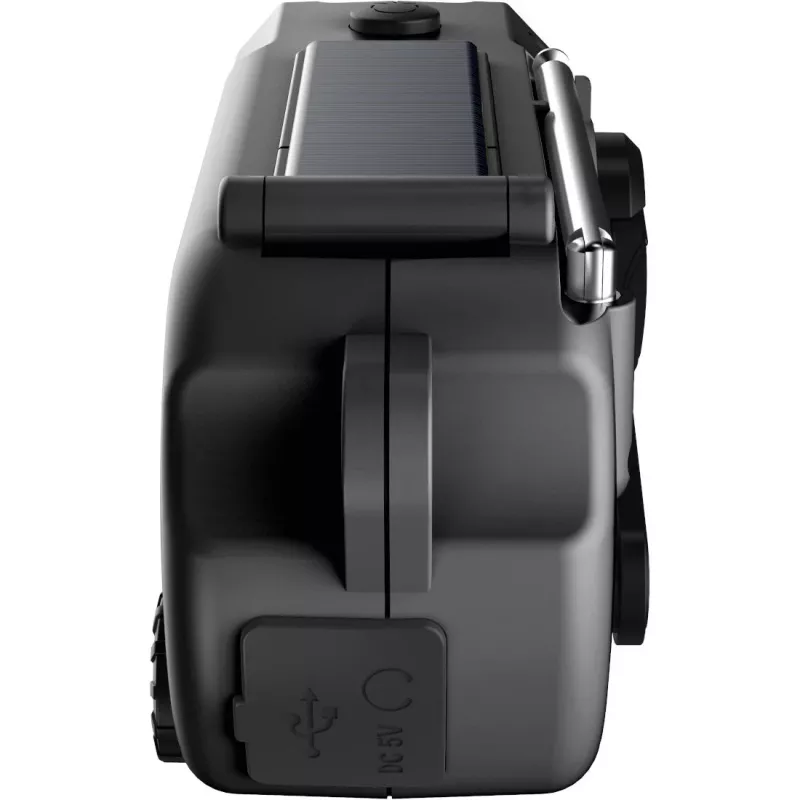 MOZOS ER-01 Ηλιακό δυναμό ραδιόφωνο AM/FM 5000 mAh