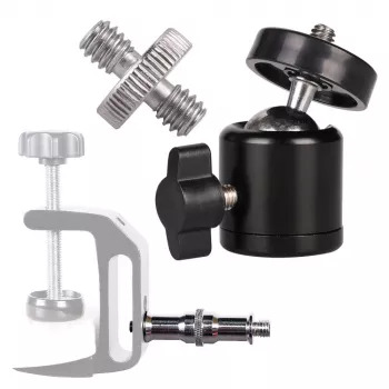MOZOS AMC Προσαρμογέας Spigot 1/4 ίντσες 3/8 ίντσες κεφαλής φωτογραφίας