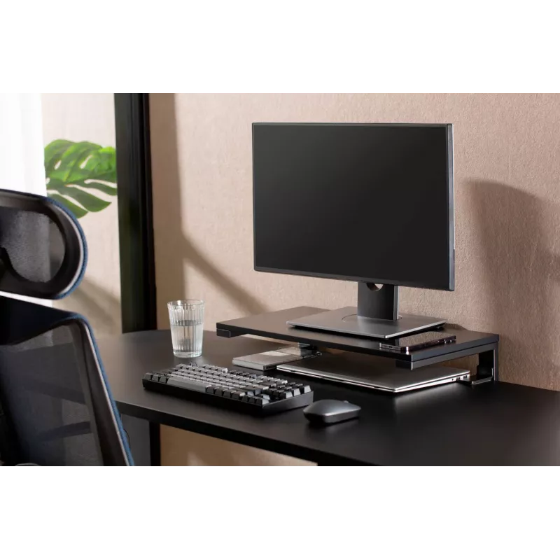 MOZOS Ergo Clamp Riser Βάση οθόνης laptop μαύρη 600x260mm