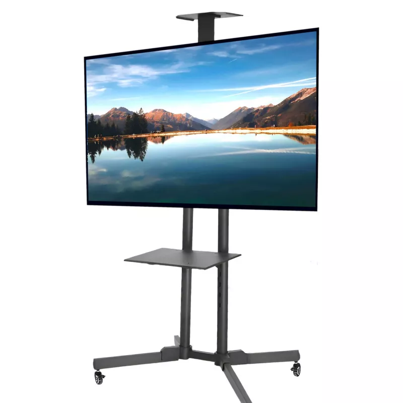 MOZOS 1500 Κινητή Βάση TV για Τηλεοράσεις και Οθόνες 32-70 inch , Μαύρη