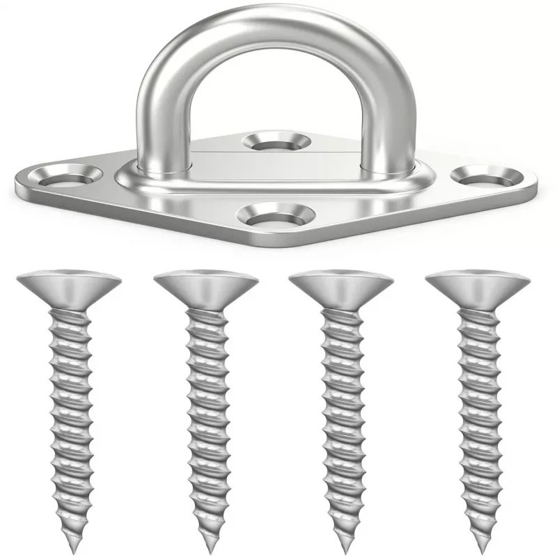 MOZOS POWER HOOK V2 Βάση Οροφής Περιστρεφόμενη 250kg Ασημί