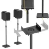 MOZOS MSS6-SET Βάσεις Studio Monitor Ζεύγος Μαύρες