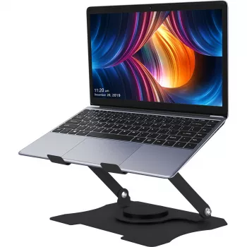 MOZOS N4-BK Εργονομική βάση laptop Μαύρο