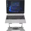 MOZOS N4-SV Εργονομική βάση laptop Ασημί