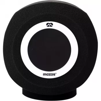 MOZOS PS-4 Σφαιρικό φίλτρο pop από αφρό προστασίας ανέμου Μαύρο