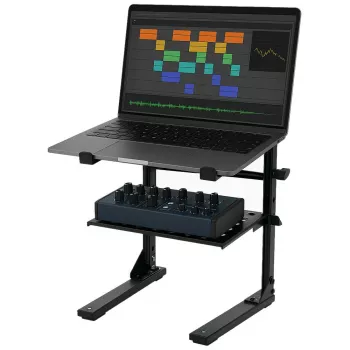 MOZOS LS8 Μεταλλική βάση laptop/mixer Μαύρο