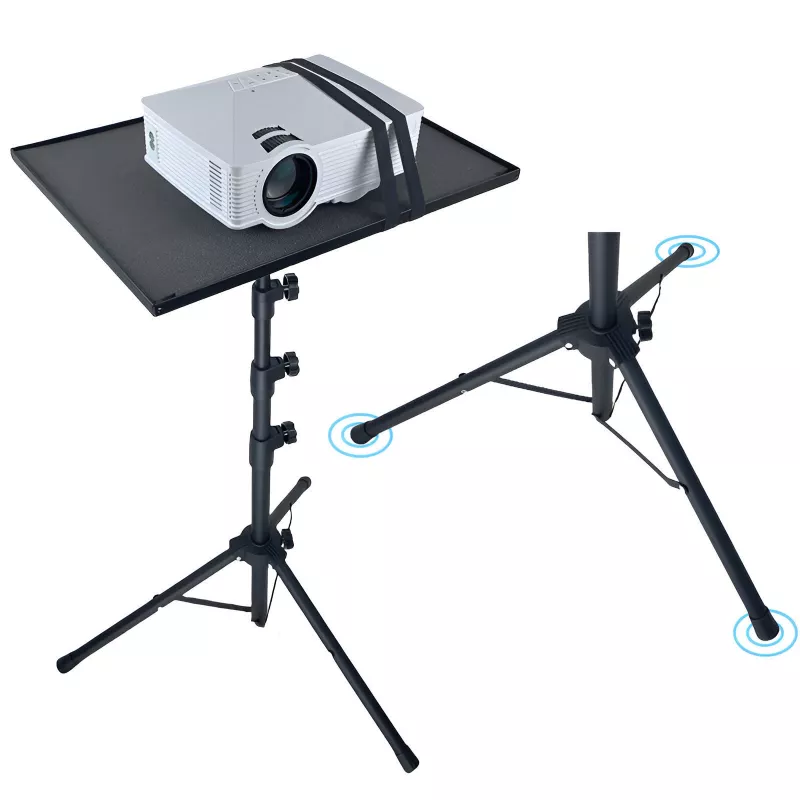 MOZOS PL2 Βάση Universal για προβολέα, laptop, tablet, Μαύρο, 70-120 cm, 10 kg