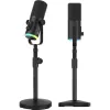 Mozos GM-ONE USB XLR RGB LED Μικρόφωνο Μαύρο