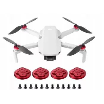 SUNNYLIFE 4x Προστασία κινητήρα για DJI Mavic Mini - Μαύρο ABS πλαστικό Snap-on Αδιάβροχο στη σκόνη Ανθεκτικό στις γρατσουνιές