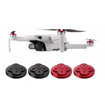 SUNNYLIFE 4x Προστασία κινητήρα για DJI Mavic Mini - Μαύρο ABS πλαστικό Snap-on Αδιάβροχο στη σκόνη Ανθεκτικό στις γρατσουνιές